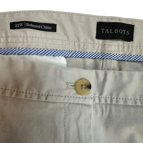 Talbots Relaxed Chino, Cotton Stretch, Ankle, 22W - Picture 5 of 9
